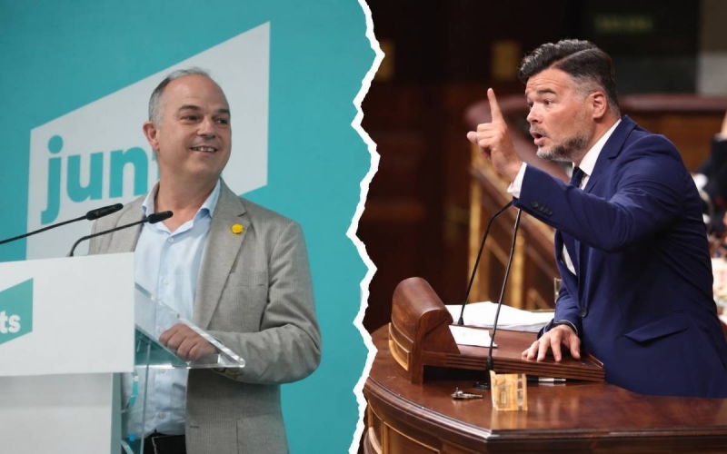 Guerra oberta Junts-Rufián: «Tothom sap que ets un invent de les clavegueres de l'Estat»