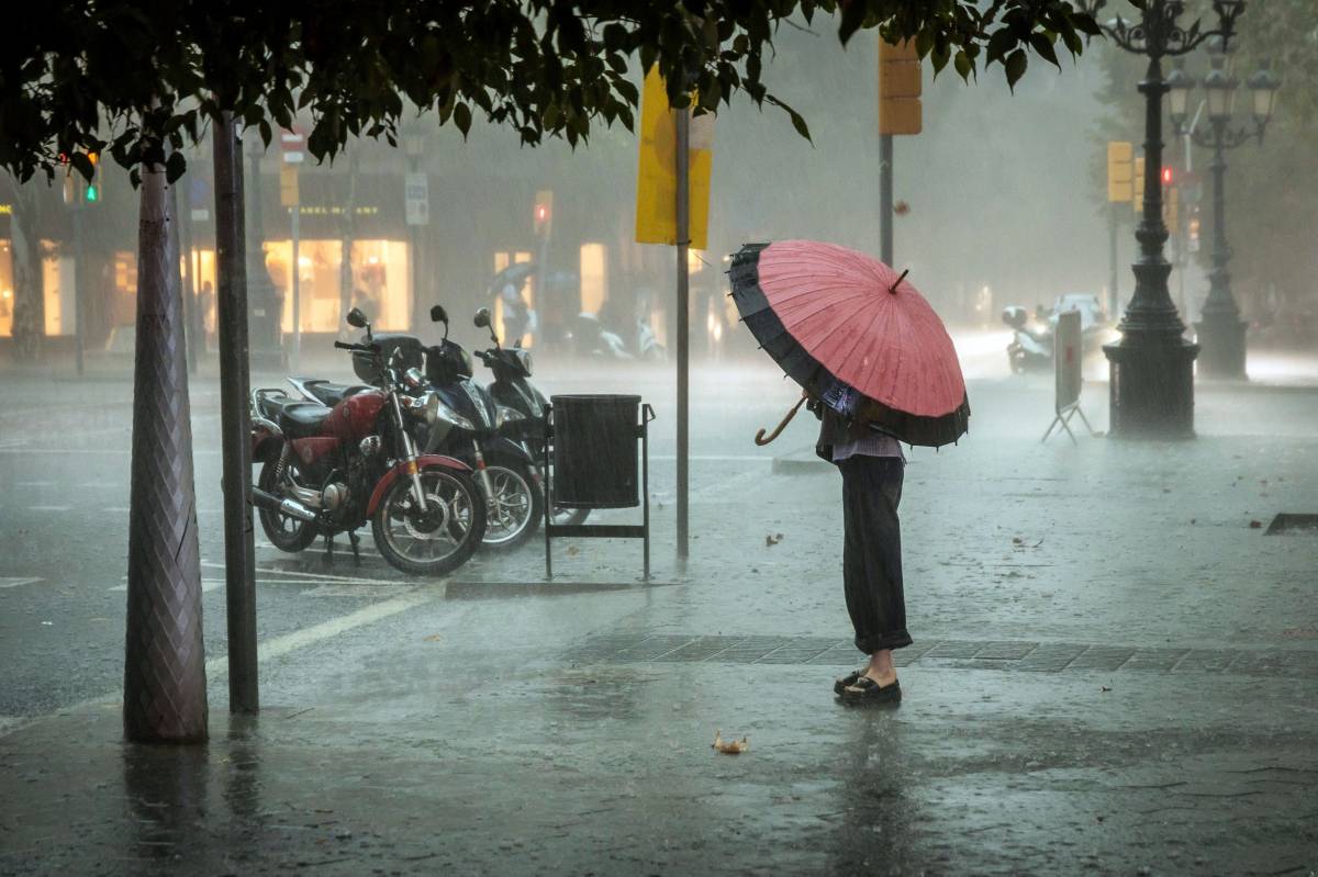 Avís de perill alt per pluges intenses a tot el litoral i prelitoral