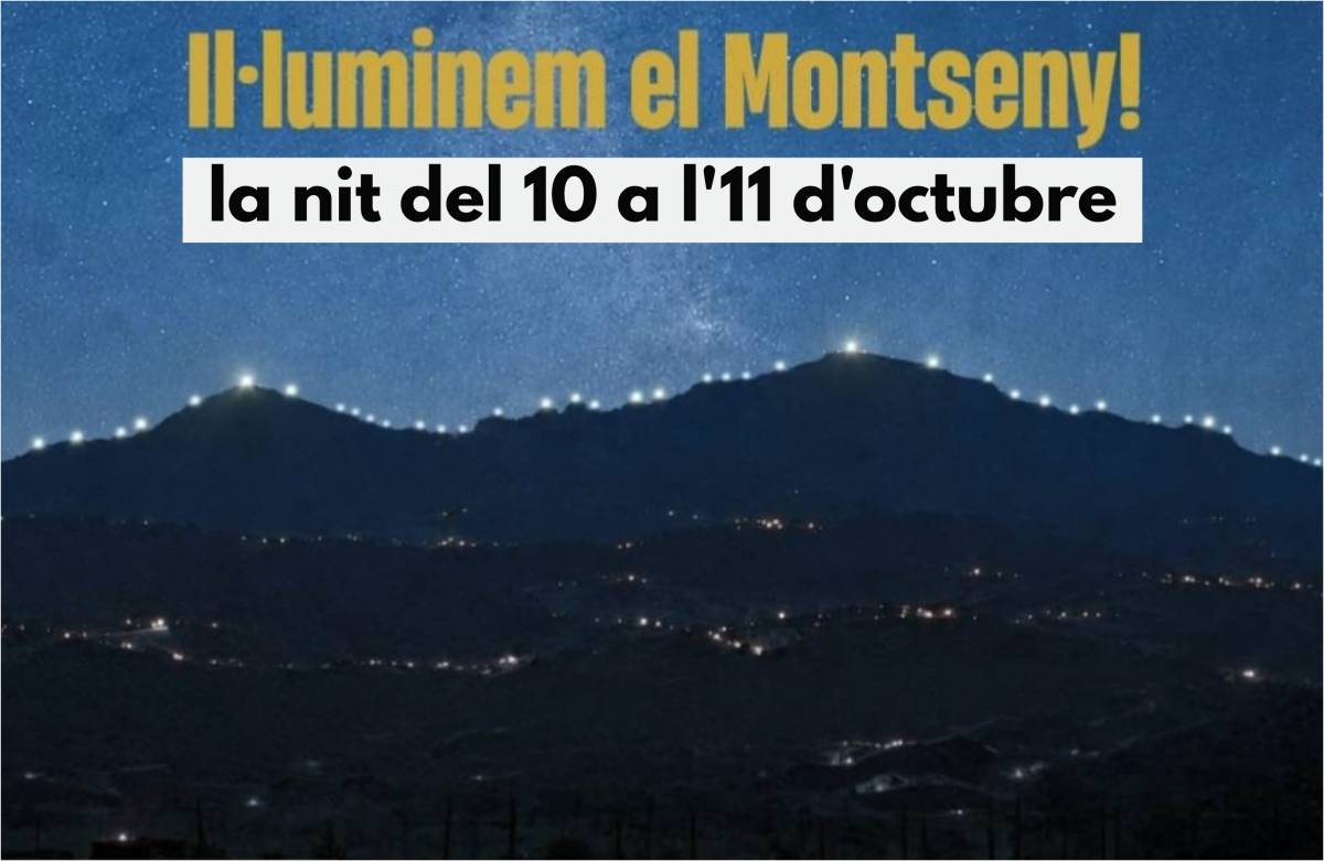 L'ANC il·luminarà el Montseny per la independència