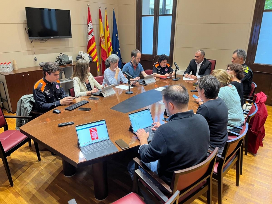 Terrassa activa el pla d’emergència davant l’episodi de pluges intenses i risc d’inundacions