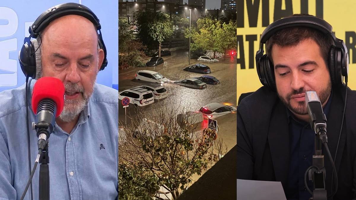 Jordi Basté aguanta fins a les cinc de la matinada i Ricard Ustrell amb Òscar Fernández fins a les dues en els especials pel minihuracà