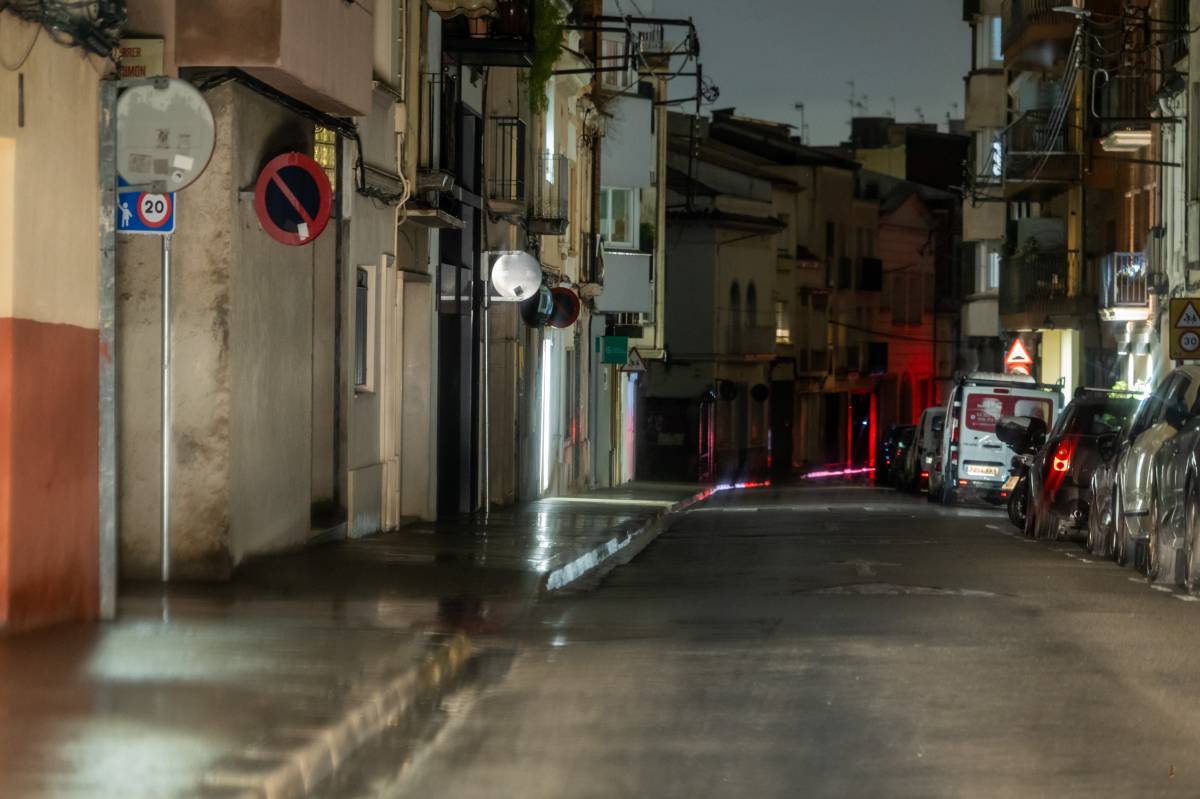 El Centre afectat per incidències a l’enllumenat públic durant la nit - JUANMA PELÁEZ