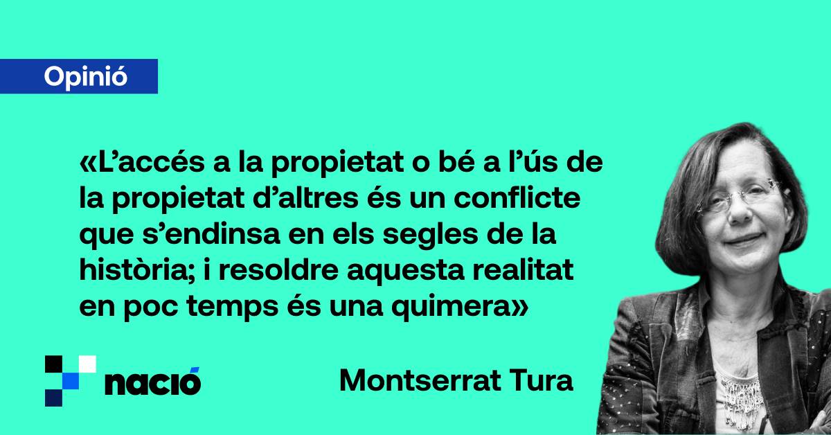 El tacticisme electoral no construeix un model d’accés a l’habitatge