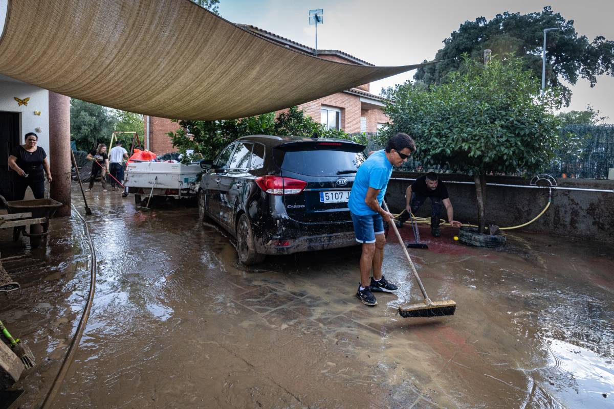 Confinament al Vallès Oriental per risc de desbordament de rius i rieres