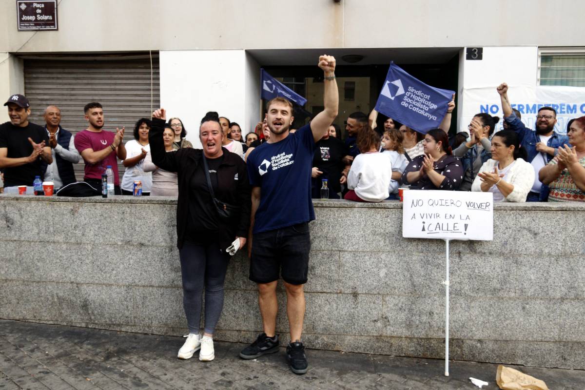 Ajornat el desnonament d'una veïna de Lleida que viu des de fa 22 anys en un pis de l'Agència de l'Habitatge