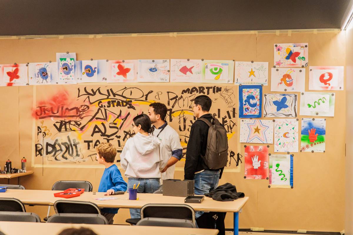 El Festival Barcelona Dibuixa en una edició anterior
