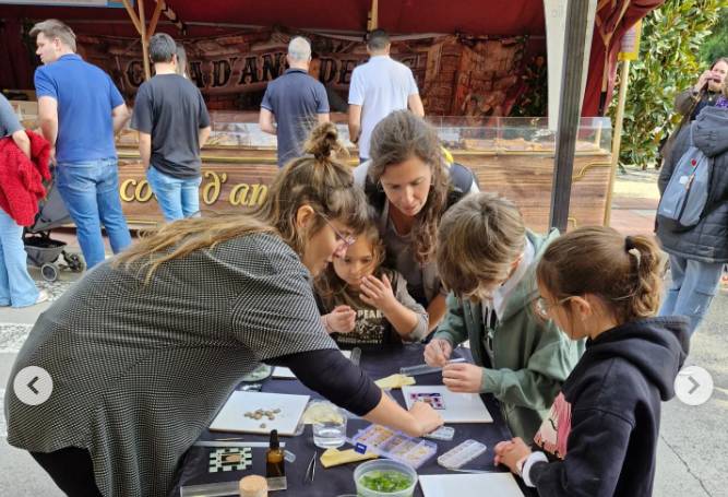 Fira del Bosc de Sant Celoni en una edició anterior 