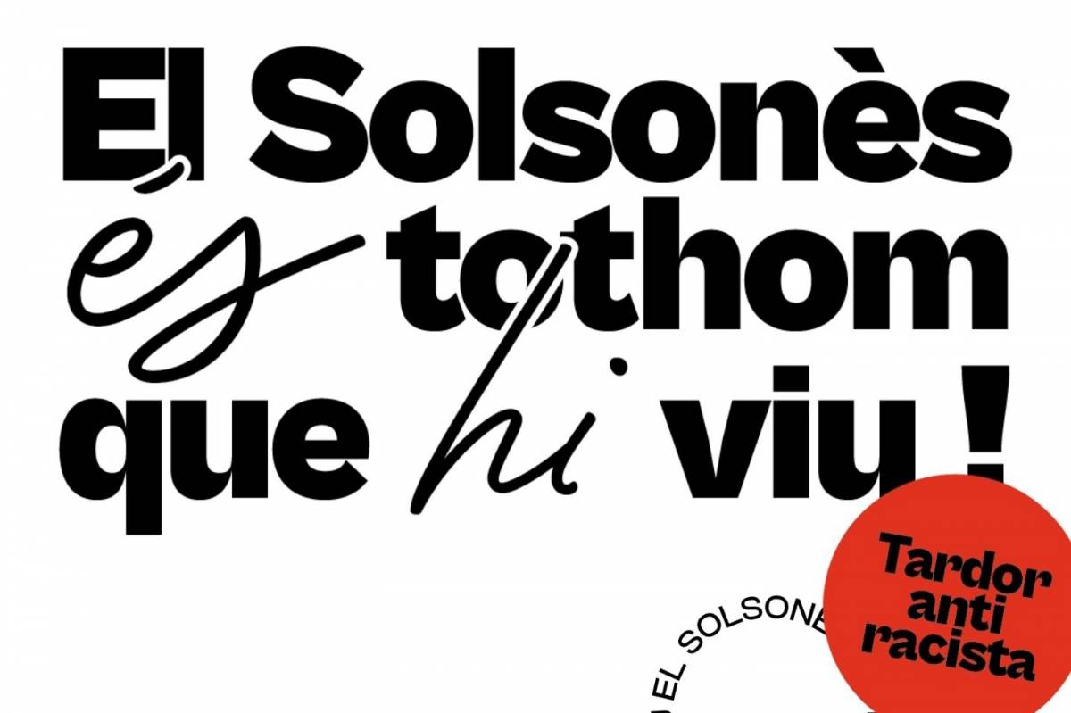Arrenca la Tardor antiracista sota el lema «El Solsonès és tothom que hi viu!»