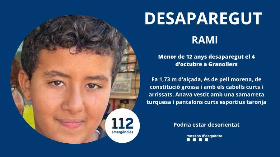 Els Mossos busquen un menor de 12 anys desaparegut a Granollers durant el temporal