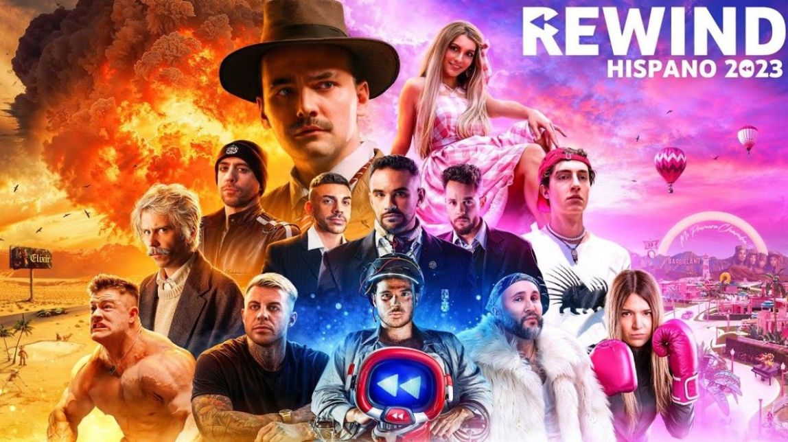 La imatge promocional del Rewind 2023 - YouTube