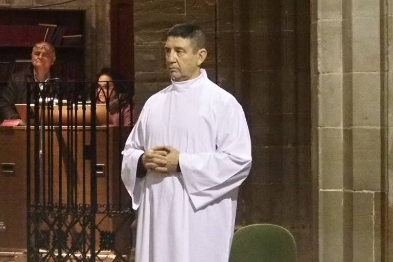 Des d'aquest diumenge, Solsona tindrà un cinquè diaca permanent, Joaquim Molina, de Cervera