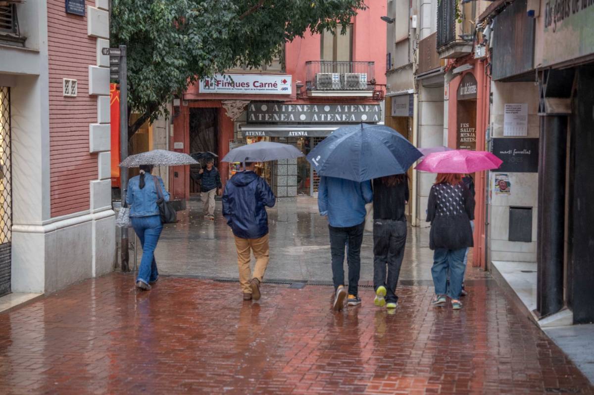El Meteocat alerta de ruixats intensos aquest dimarts a la tarda i nit a Terrassa