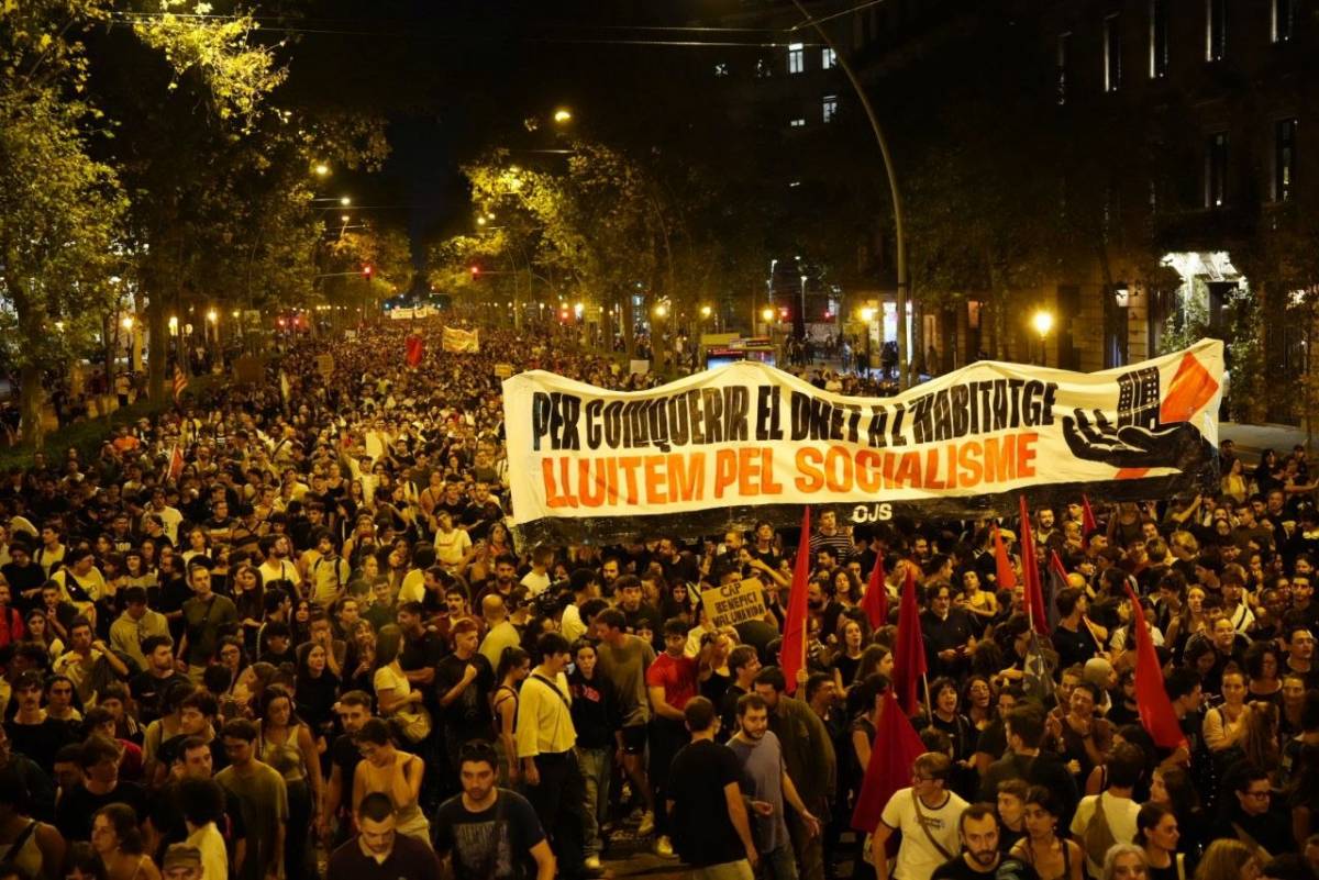 La Intersindical se suma a la vaga general per l’habitatge