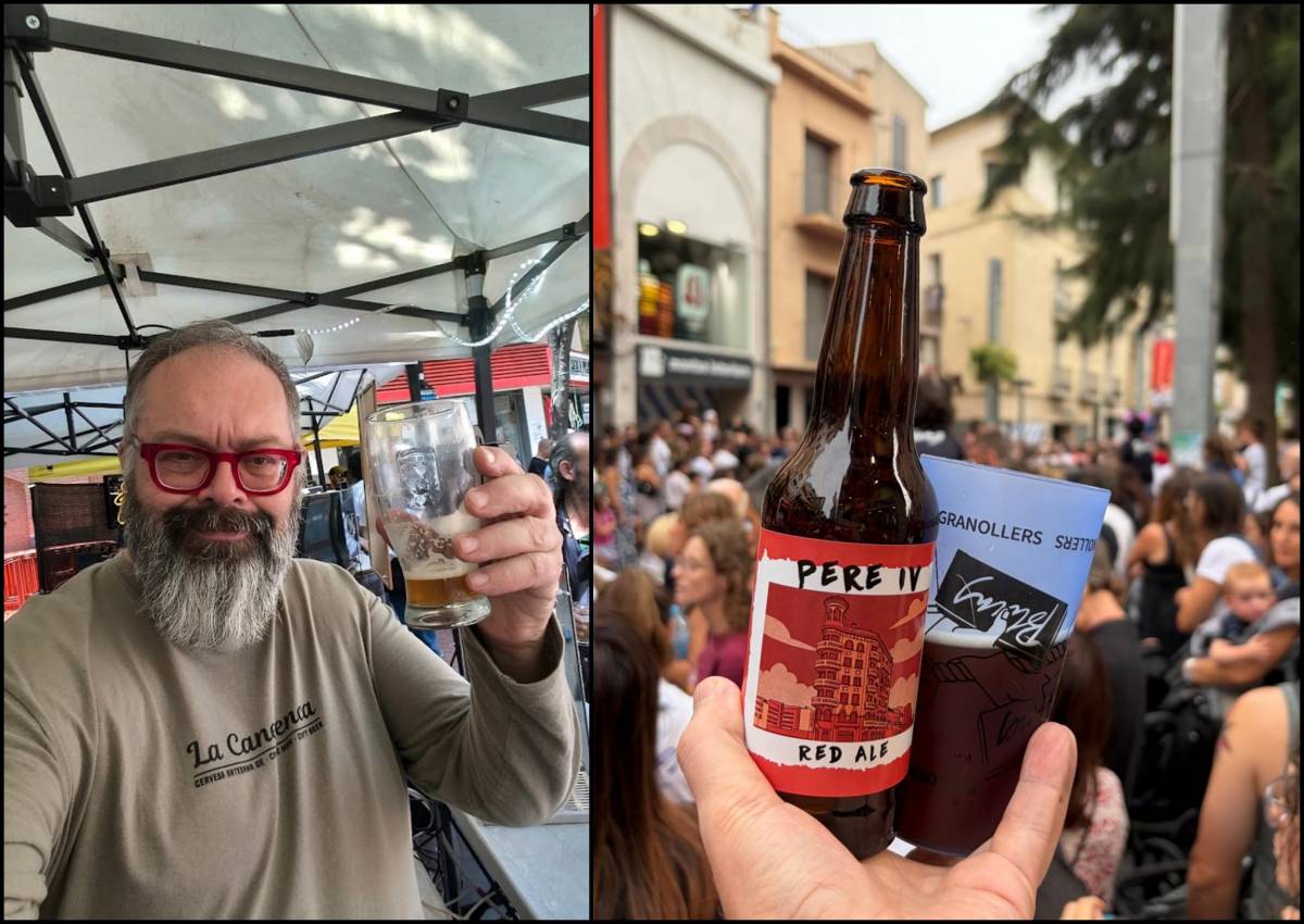 Un expert sommelier impulsa una festa cervesera al Montseny: «Hi ha molta passió»