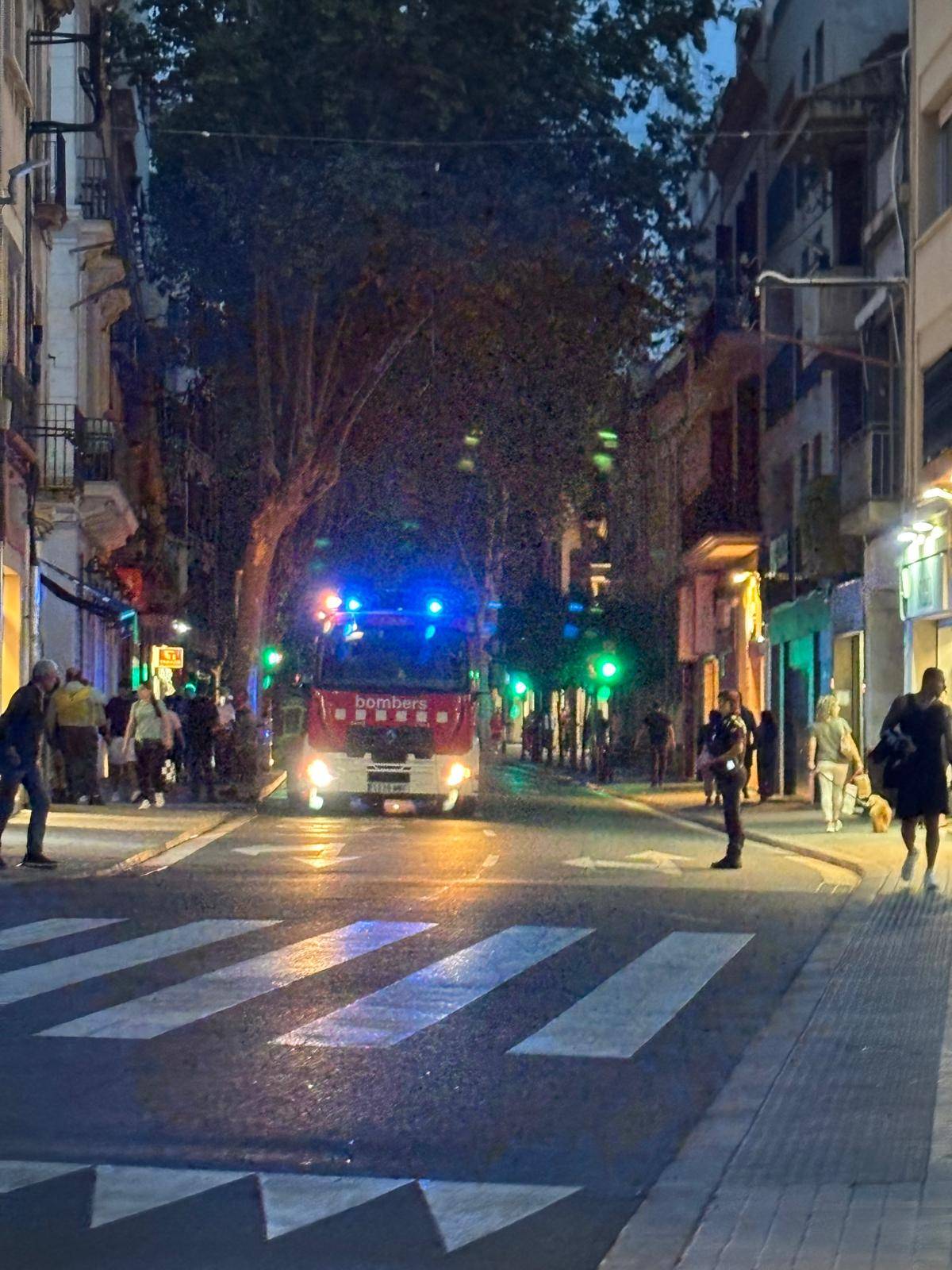 Ensurt per un cable que treia guspires al Centre