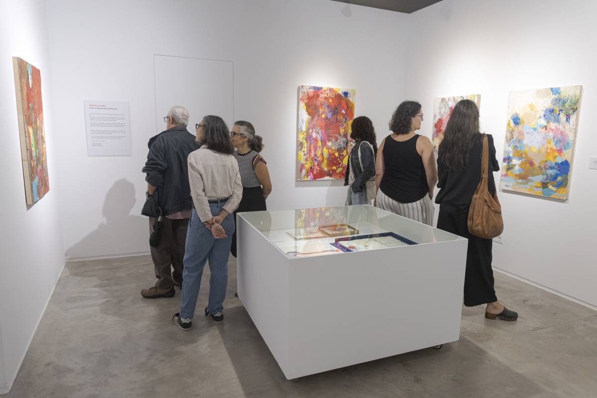 Inauguració de la mostra a la Sala Muncunill - Lluís Clotet Inauguració de la mostra a la Sala Muncunill