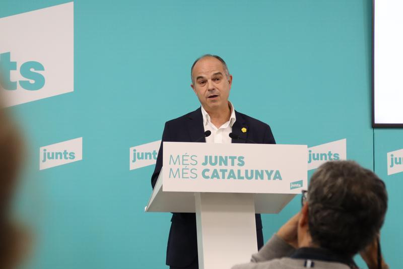 Turull assenyala que l'alegria «no serà complerta» fins que tornin els exiliats