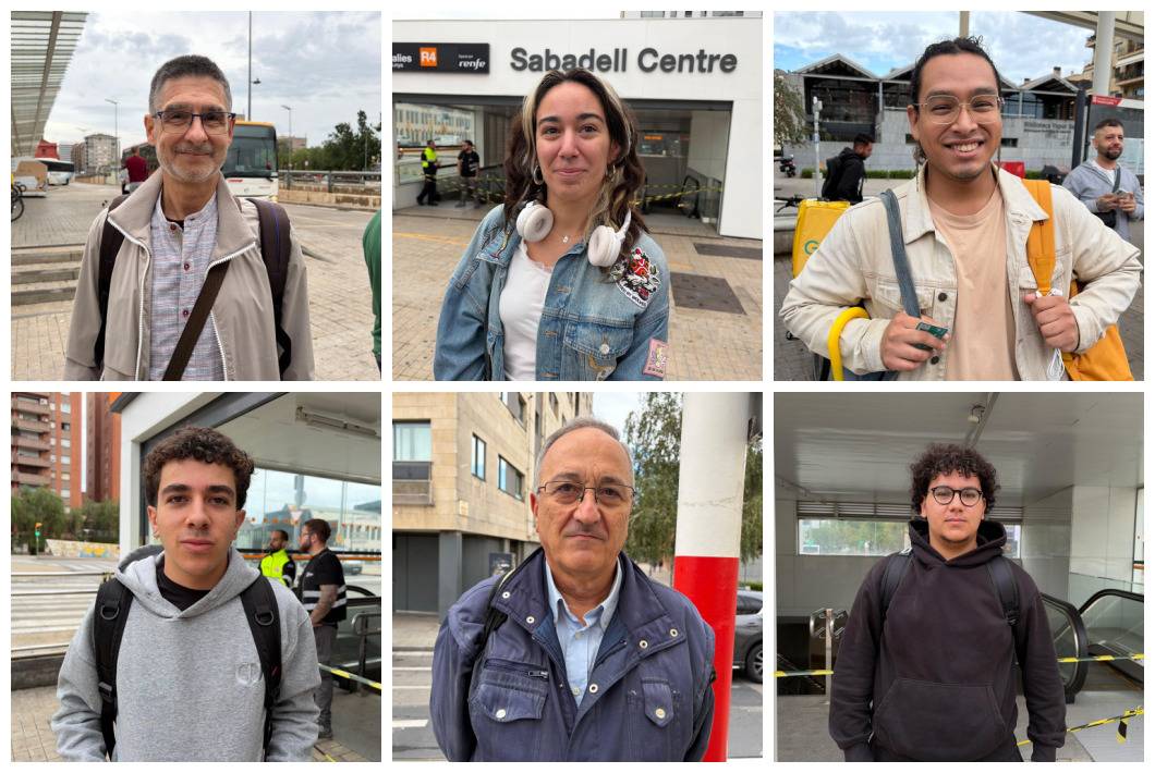 La desesperació i resignació a Sabadell Centre: "He hagut d'agafar un taxi per arribar a l'examen de conduir"