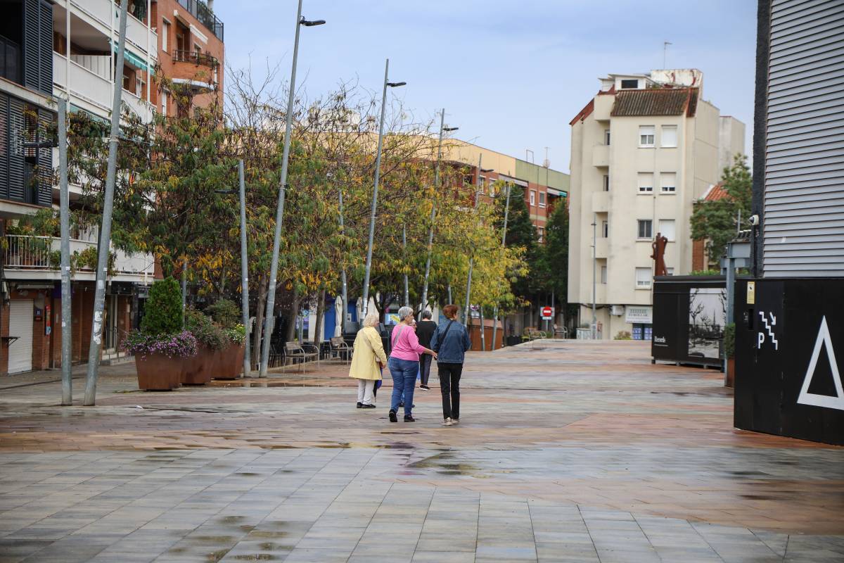 La plaça del Mirador de Castellar - D. S. La plaça del Mirador de Castellar