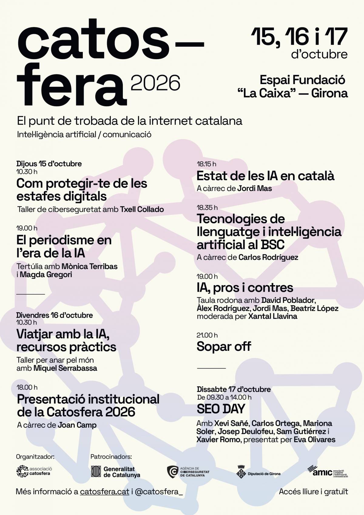 El cartell de l`edició d`aquest any