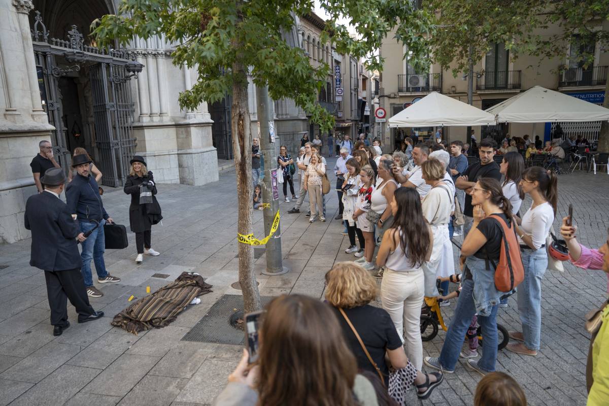 La iniciativa del festival Crim i Misteri compta amb més de 30 participants - Alberto Tallón La iniciativa del festival Crim i Misteri compta amb més de 30 participants