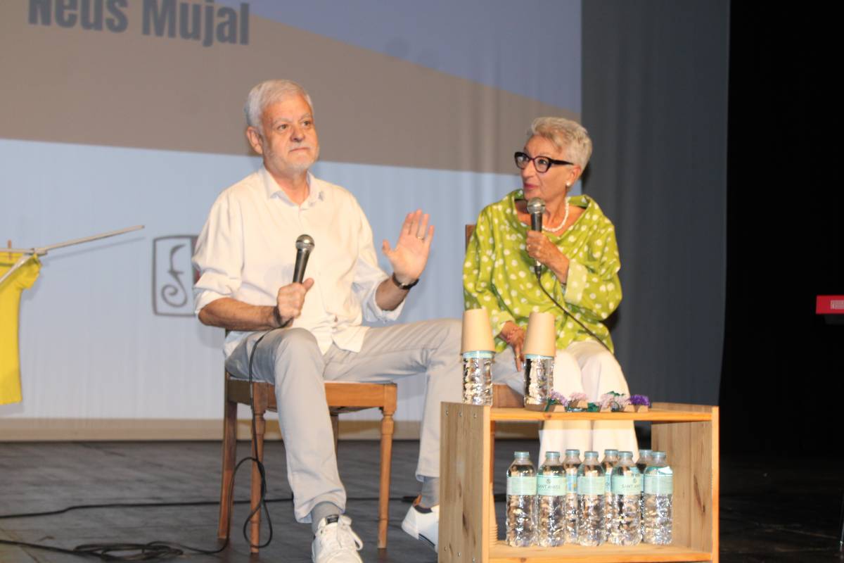 Ramon Segués i Neus Mujal, dos professors jubilats que van explicar la seva experiència - NacioSolsona Ramon Segués i Neus Mujal, dos professors jubilats que van explicar la seva experiència