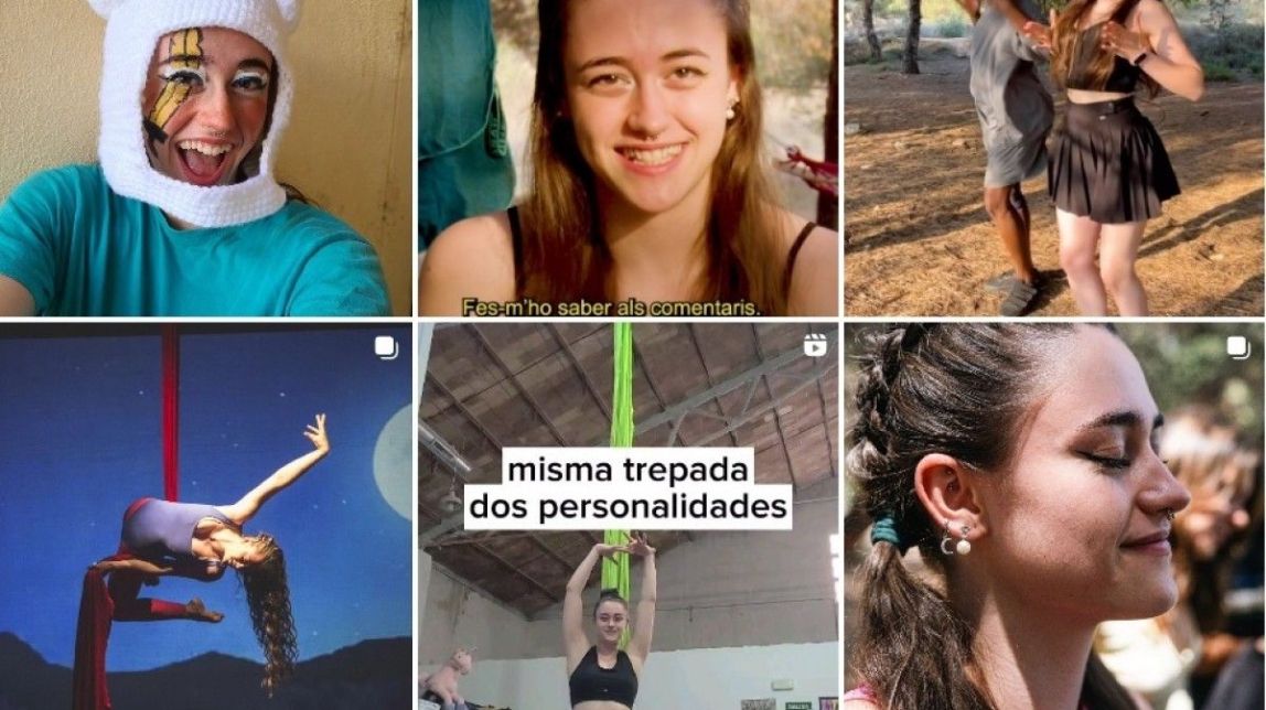 Alba Castelló: acròbata aèria fora i streamer al món digital