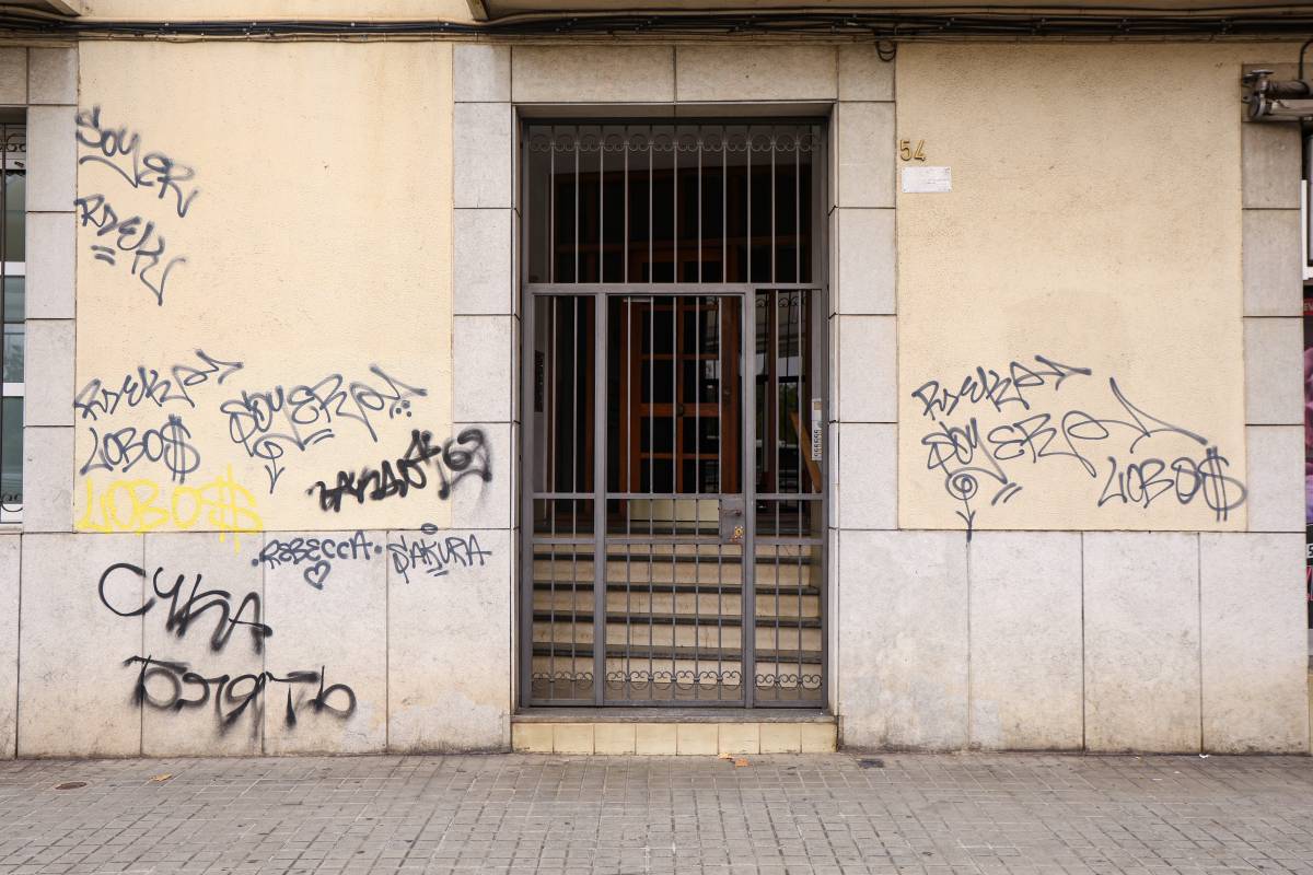 “Tenim la paret de casa feta un fàstic”