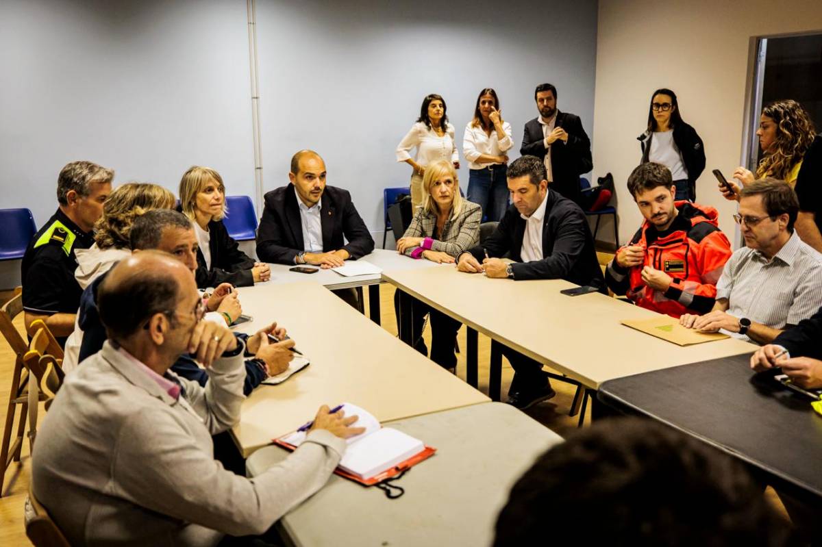 Dalmau promet des de Granollers que el Govern assumirà «el cost que faci falta» per reparar els danys del temporal