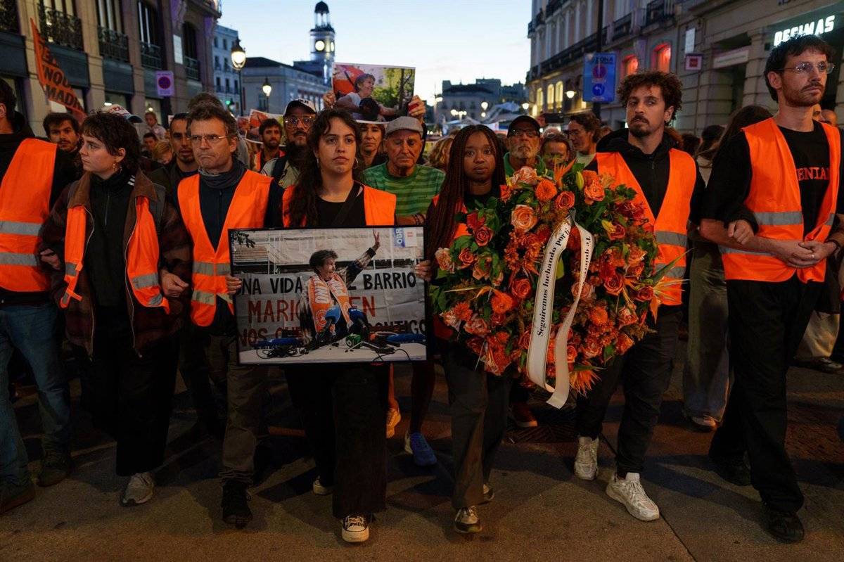 Milers de persones marxen a Madrid per acomiadar Maricarmen: «Seguirem lluitant per tu»
