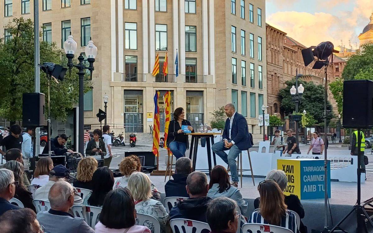 Xavi Puig (ERC) presenta el projecte de ciutat amb què vol ser el pròxim alcalde de Tarragona