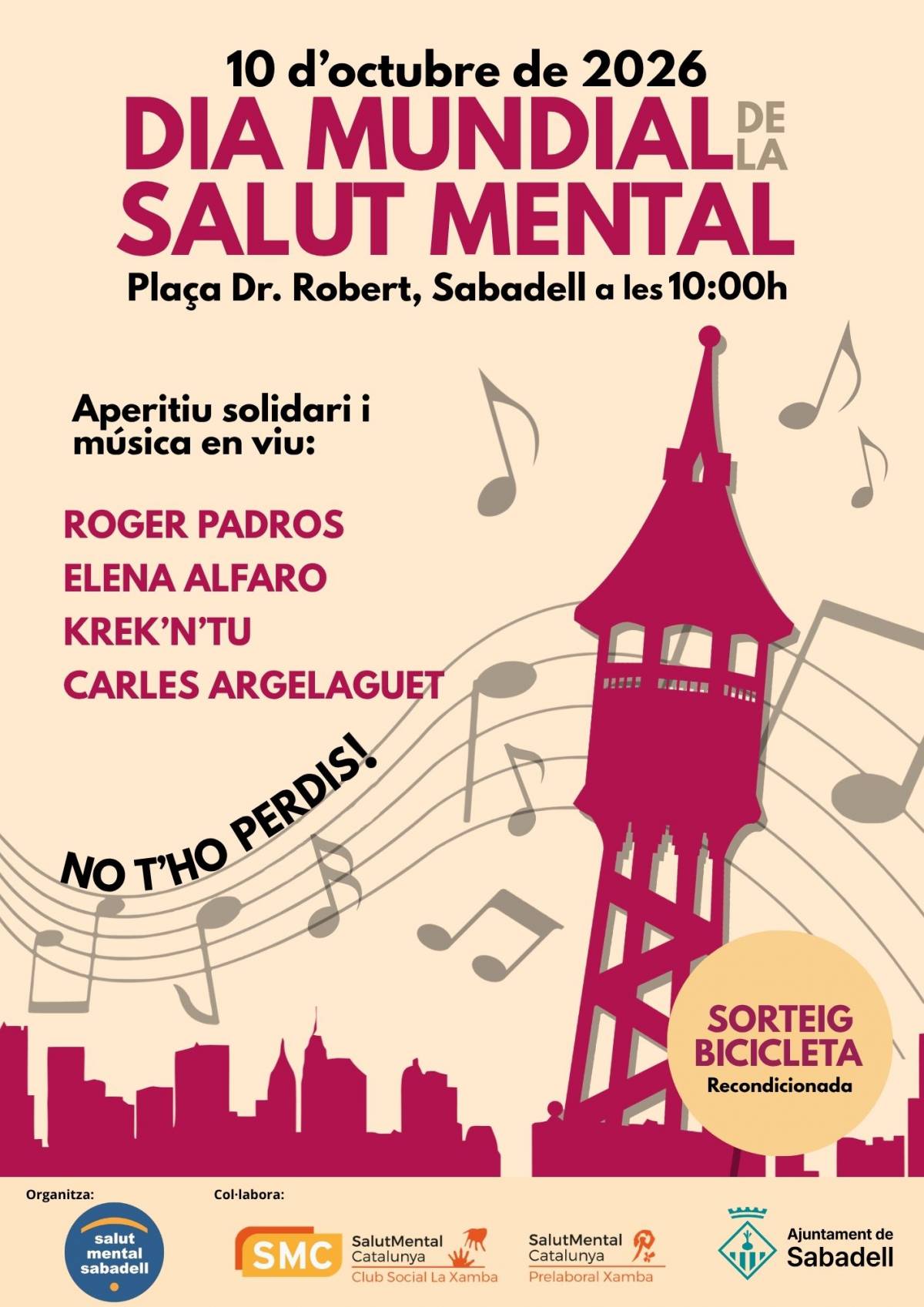 El cartell d`activitats - Cedida El cartell d`activitats