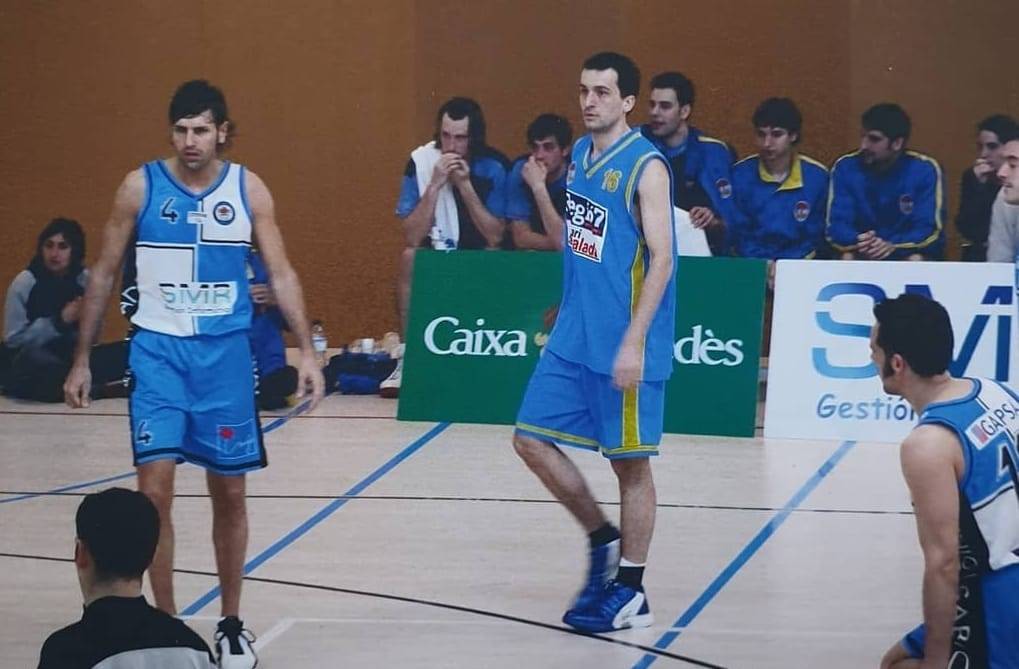 El sabadellenc, en la seva etapa a l`Igualada, jugant contra la UB Sabadell - CEDIDA El sabadellenc, en la seva etapa a l`Igualada, jugant contra la UB Sabadell