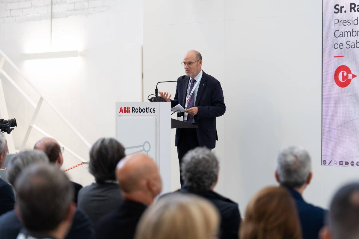 El president de la Cambra de Comerç, Ramon Alberich - D. CHAO El president de la Cambra de Comerç, Ramon Alberich