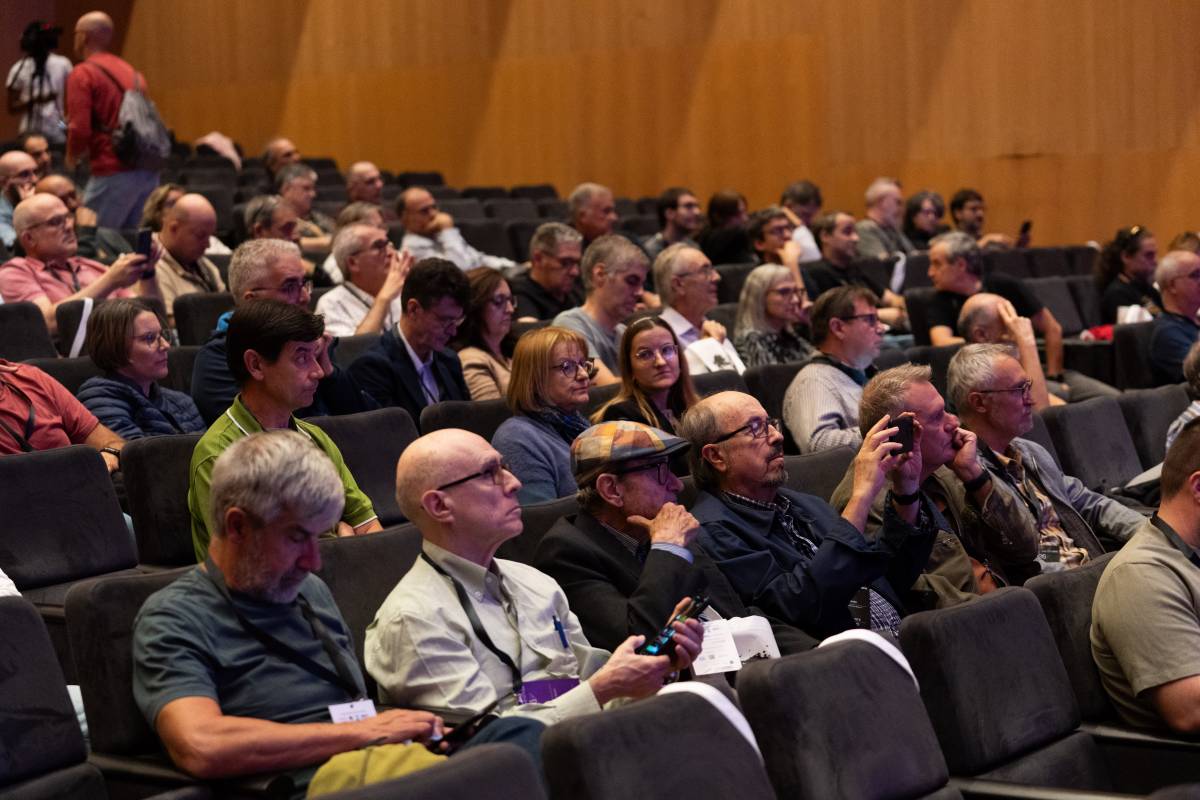 L`auditori, durant la inauguració del congrés