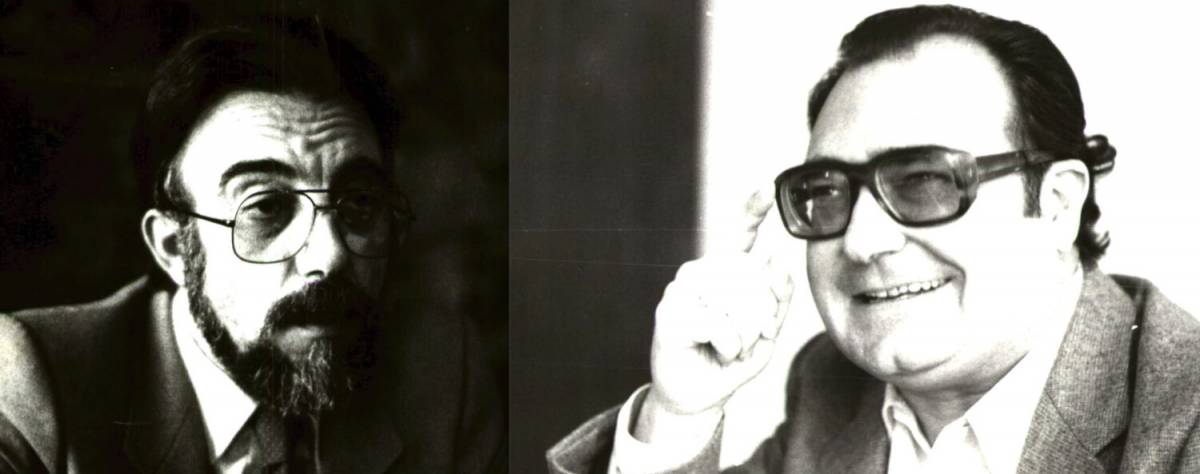 Antoni García Miralles, a l?esquerra, i Josep Bevià, a la dreta - Arxiu El Temps Antoni García Miralles, a l?esquerra, i Josep Bevià, a la dreta
