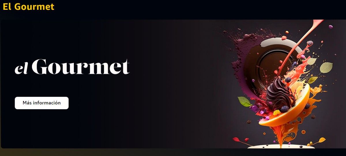 El canal Gourmet, especialitzat en gastronomia - Amazon Prime Video