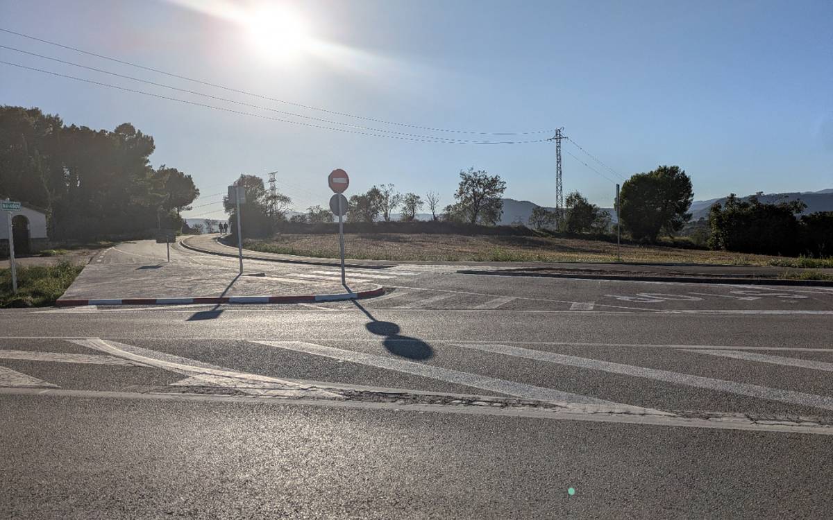 Sant Fruitós reclama una solució al canvi de sentit de la carretera de Santpedor de Manresa