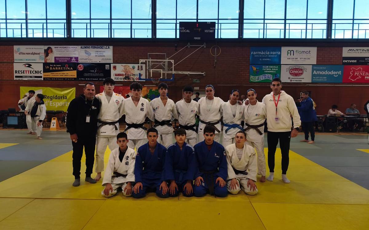 El CTJBM aconsegueix 15 medalles a la primera Copa Catalana Cadet de judo al Vendrell
