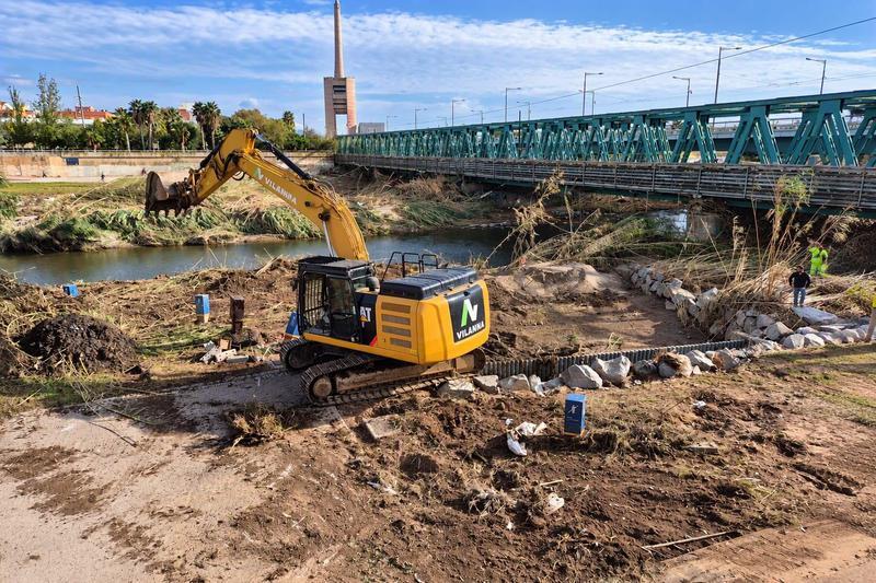 Les seqüeles del temporal: rècords a les estacions del Meteocat i neteja ferroviària a contrarellotge 