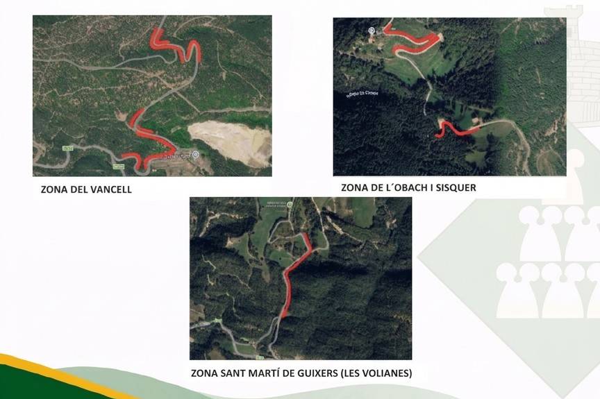 Avis d'afectacions a la mobilitat al la carretera de Sisquer i Sant Martí