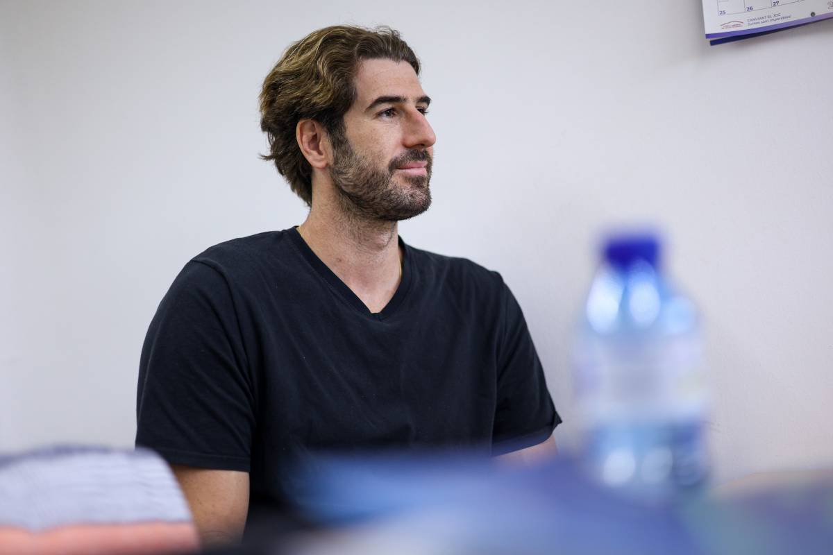 El sevillà, durant l`entrevista - Victor Castillo El sevillà, durant l`entrevista