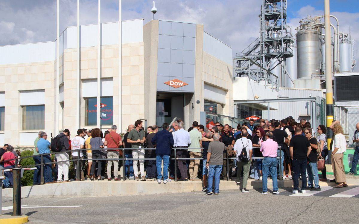 DOW confirma que acomiadarà 116 persones a l'Estat, la majoria de les quals a Tarragona