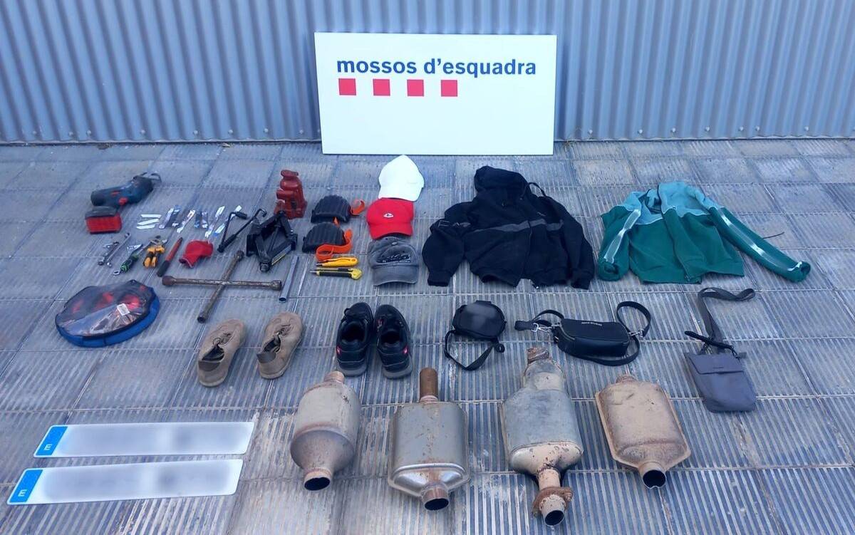 Desarticulat al Perelló un grup criminal dedicat al furt de catalitzadors a les Terres de l’Ebre