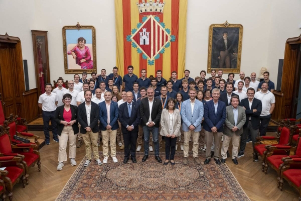 Terrassa honora els subcampions del món