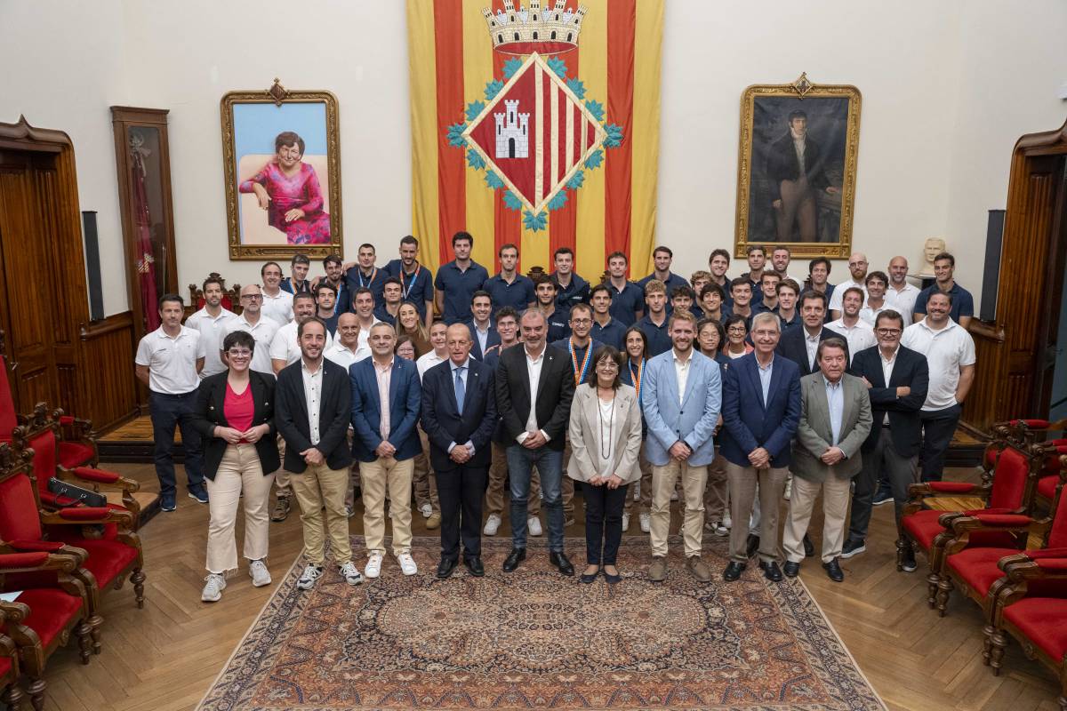 Terrassa honora els subcampions del món