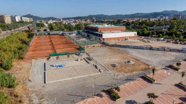 Noves pistes de pàdel a la Zona Esportiva Municipal Riu Sec