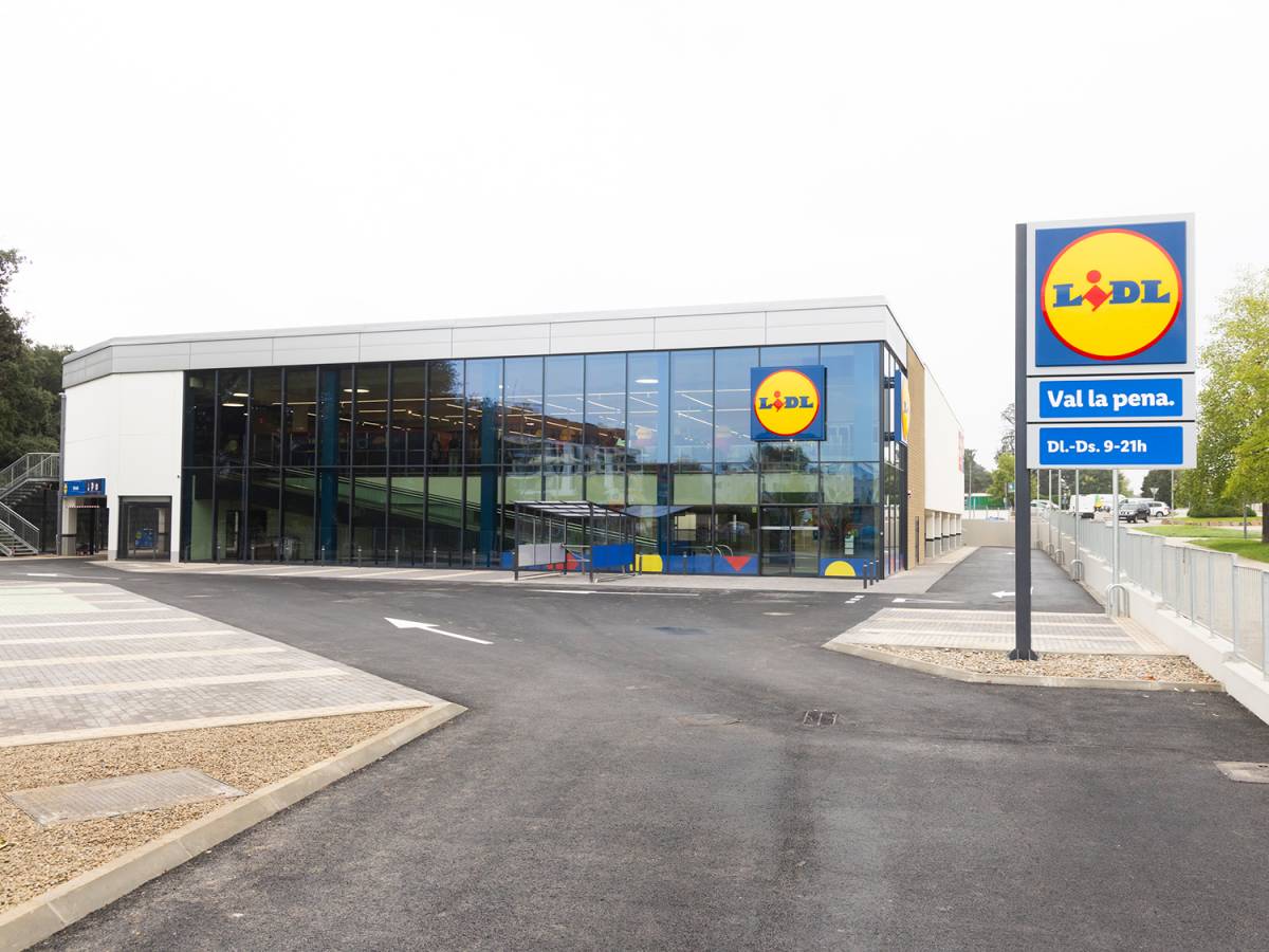 El nou Lidl a Llinars del Vallès. - cedida