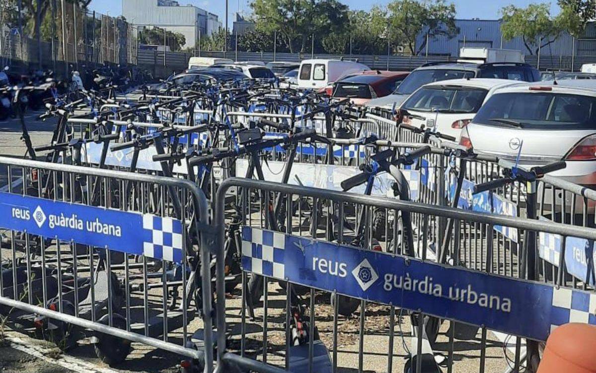 La Guàrdia Urbana de Reus denuncia 164 usuaris de patinets elèctrics en una setmana