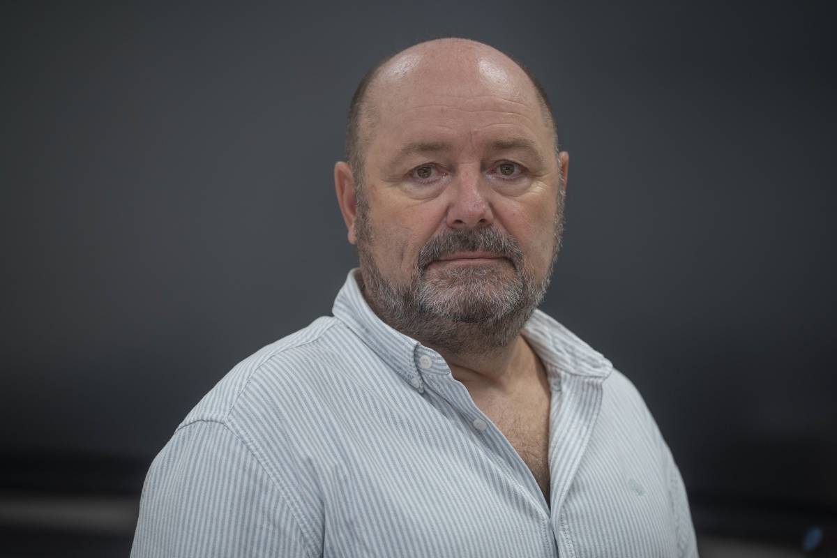 César González, pacient de covid persistent - Nebridi Aróztegui